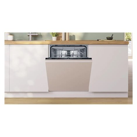 Bosch Serie | 2 | Built-in | Dishwasher Fully integrated | SMV2HVX02E | Width 59.8 cm | Height 81.5 cm | Class D | Eco Programme - 3